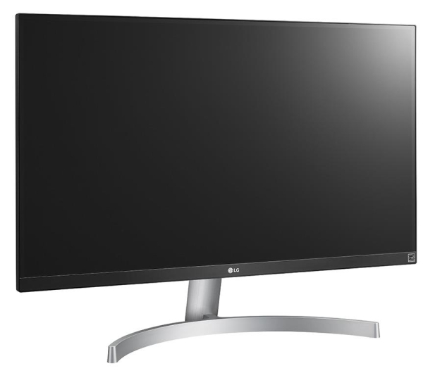 LG 27'' 27UK600-W Czarny, Srebrny, Biały - 432911 - zdjęcie 3